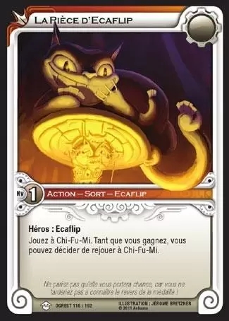 Carte La Pièce d'Ecaflip [Wakfu]