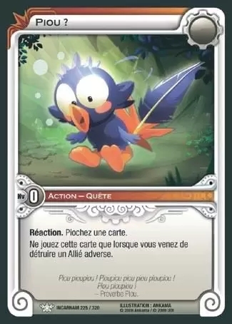 Carte Piou ? [Wakfu]