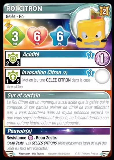 Roi Citron [Krosmaster]