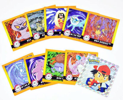Sachet 10 stickers Pokemon Séries 1 – Image 3