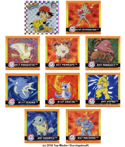 Sachet 10 stickers Pokemon Séries 1 – Image 4
