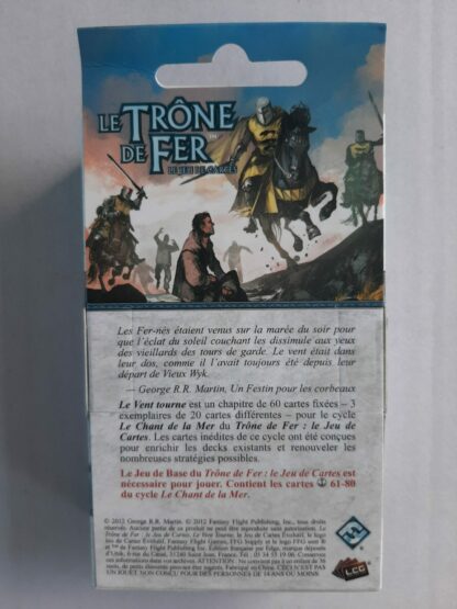 Chapitre "Le Vent Tourne" Le Trône de Fer JCE, neuf en français – Image 2