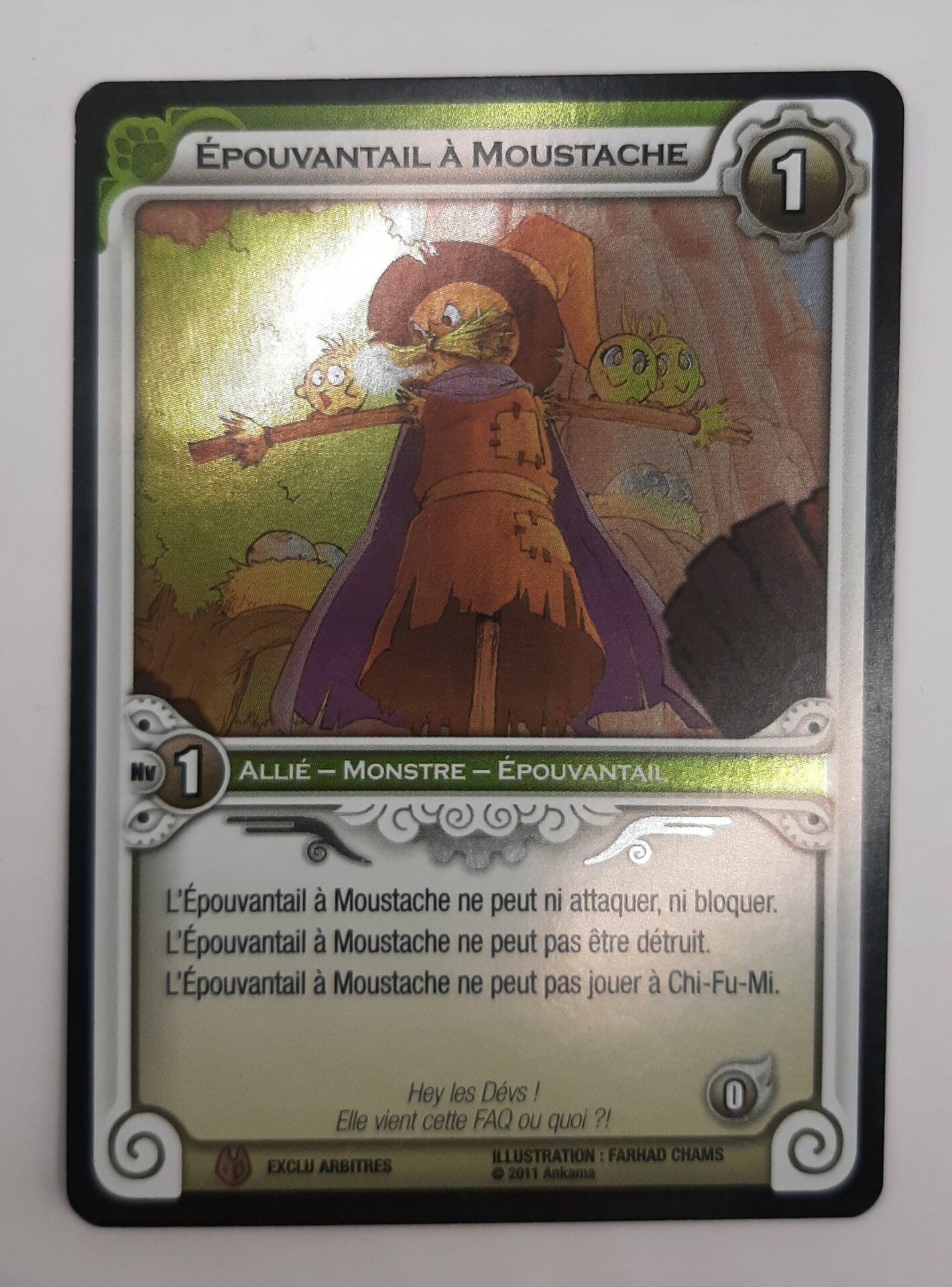 Epouvantail à moustaches FOIL [Wakfu TCG]