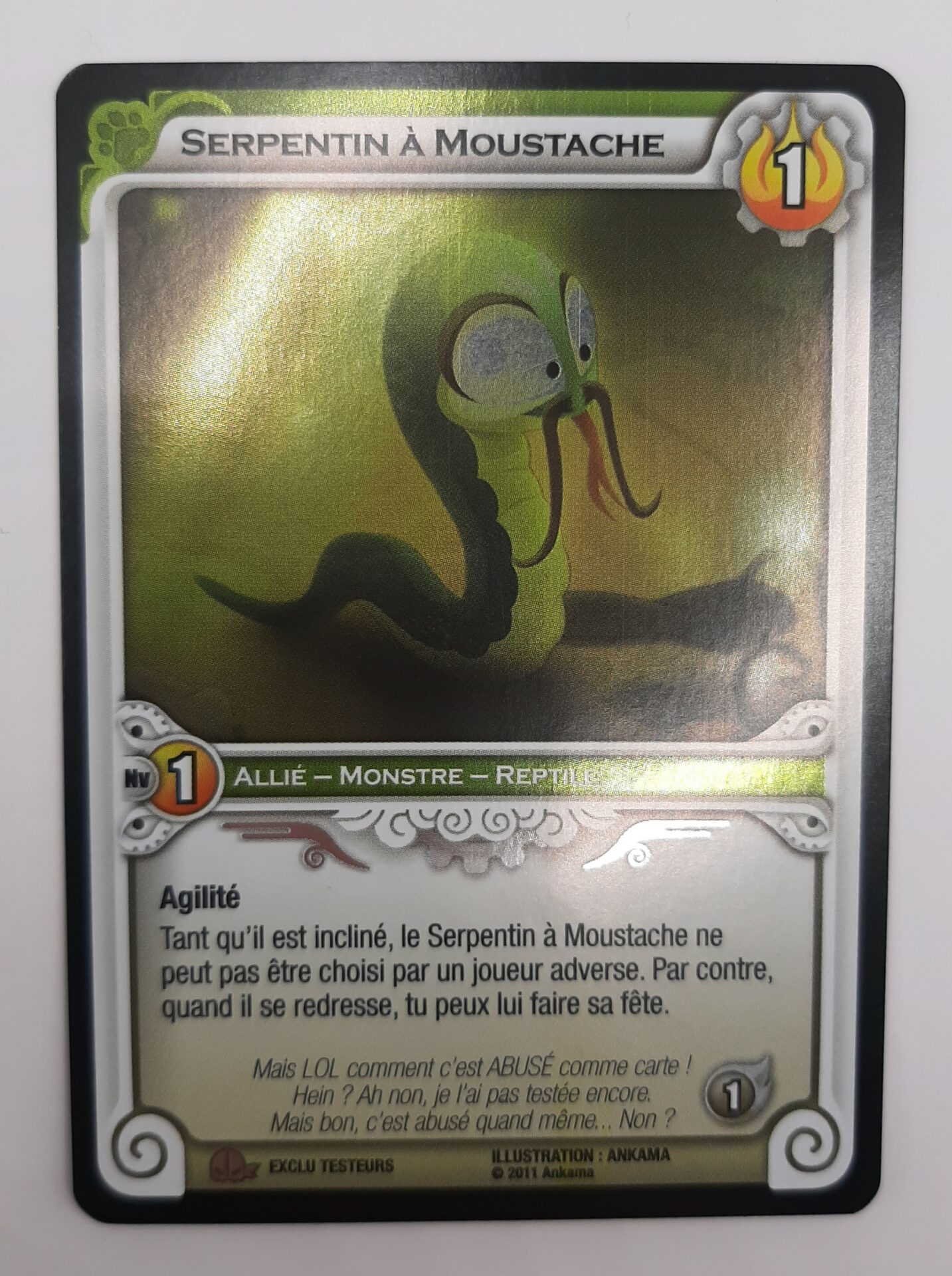 Serpentin à moustache FOIL [Wakfu TCG]