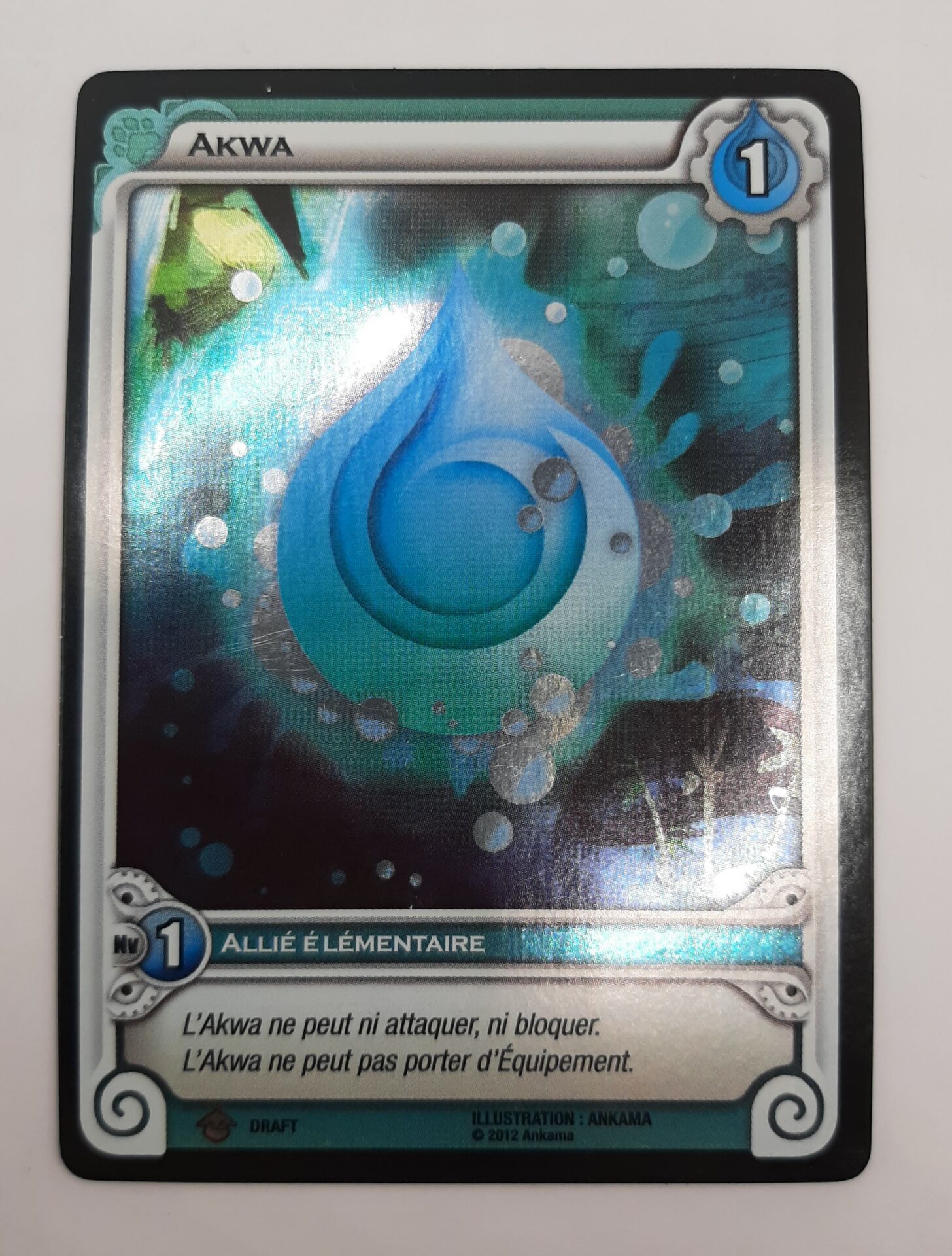 Jeton Akwa FOIL [Wakfu TCG]