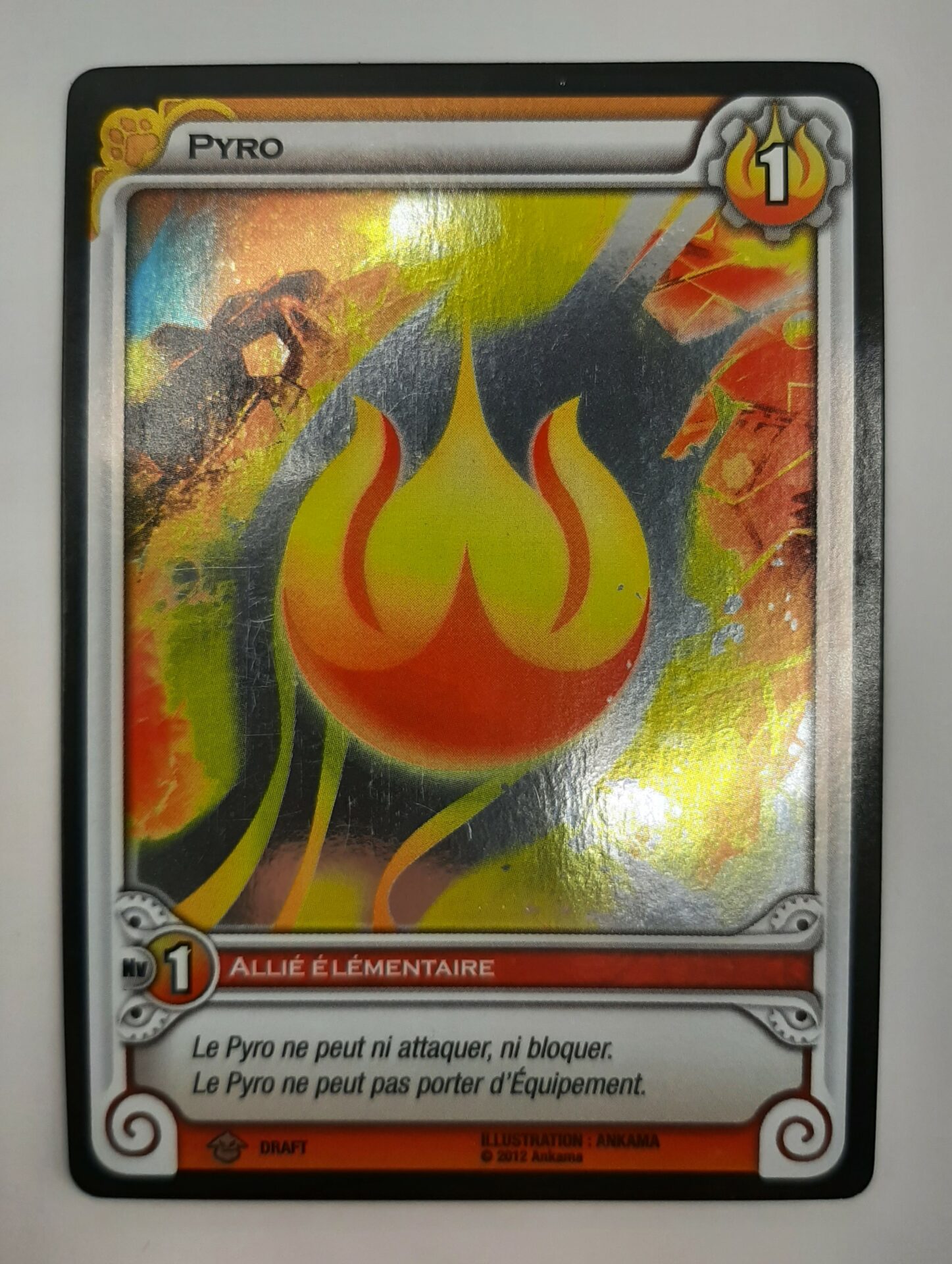 Jeton Pyro FOIL [Wakfu TCG]