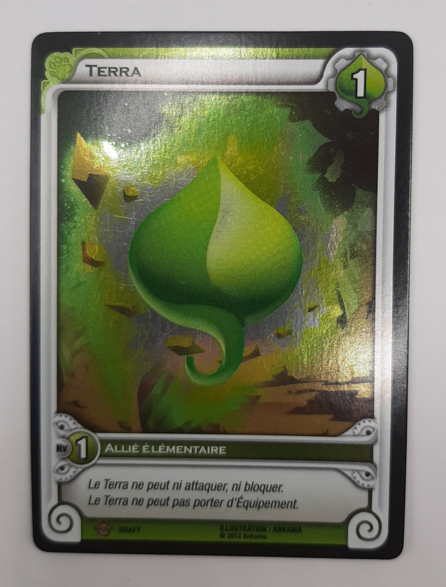 Jeton Terra FOIL [Wakfu TCG]