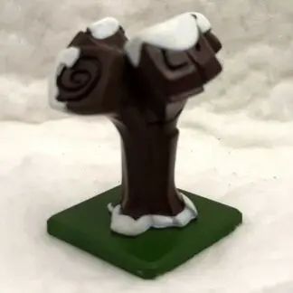 Arbre mort enneigé [Décor Krosmaster]