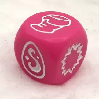 Dé rose [Dé spécial Krosmaster]