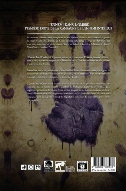 L'Ennemi dans l'Ombre JDR Warhammer 4