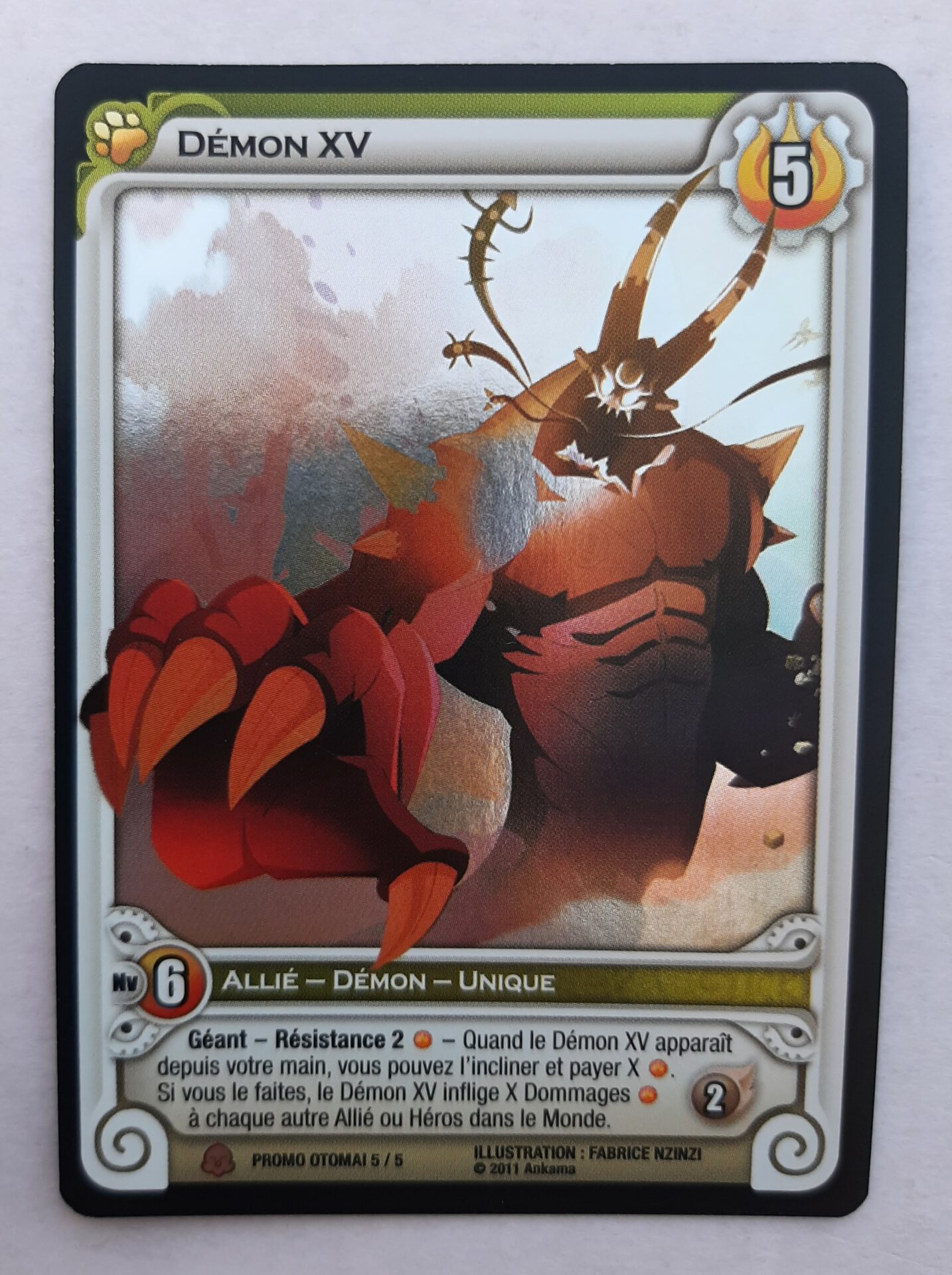 Démon XV EA FOIL [Wakfu TCG]
