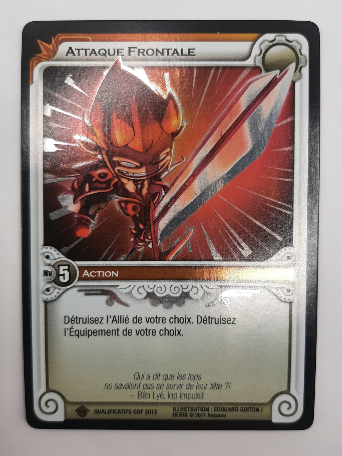 Attaque frontale FOIL [Wakfu TCG]