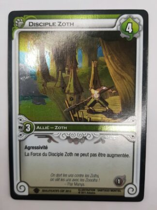 Disciple Zoth FOIL [Wakfu TCG]