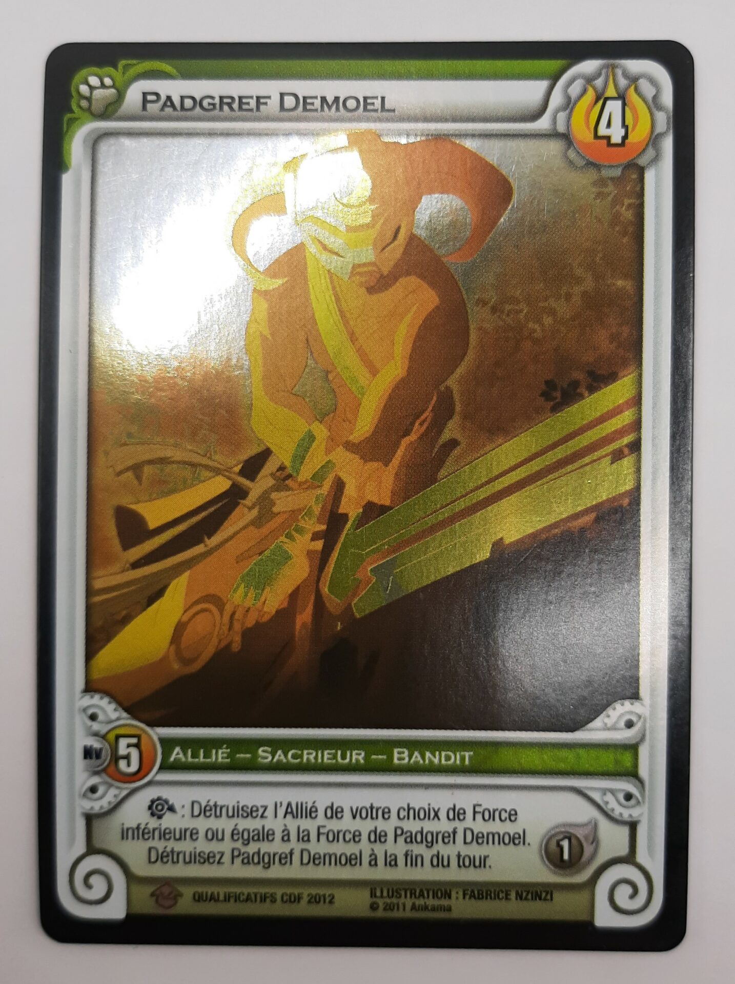 Padgref Demoel EA FOIL [Wakfu TCG]
