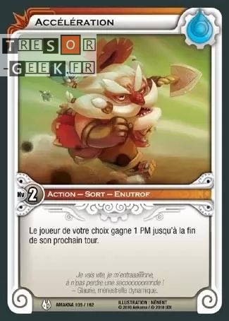Accélération  [Amakna 105/]160