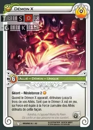 Démon X  [Amakna 60/]160