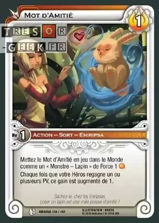 Mot d'Amitié  [Amakna 104/]160