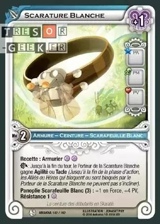 Scarature Blanche  [Amakna 142/]160
