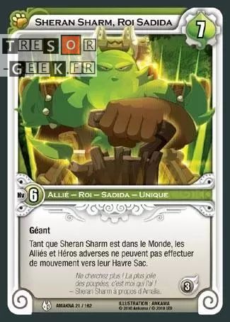 Sheram Sharm, Roi Sadida  [Amakna 21/160]