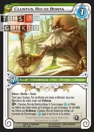 Clustus, Roi de Bonta [Bonta & Brâkmar 172/320]