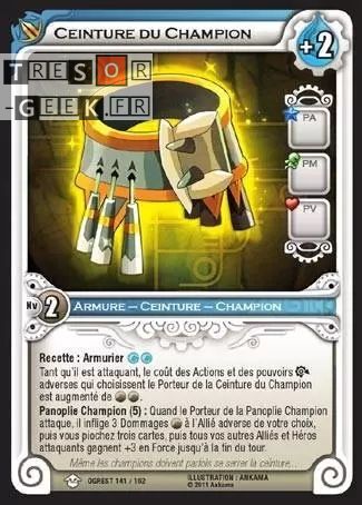Ceinture du Champion [Ogrest 141/160]