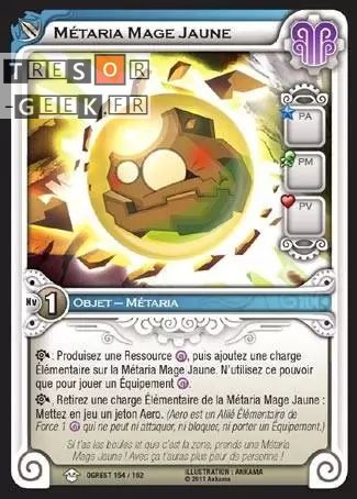 Métaria Mage Jaune [Ogrest 154/160]