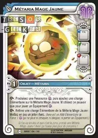 Métaria Mage Jaune [Ogrest 154/160]
