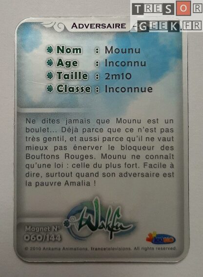 Magnet Wakfu #60: Mounu (épisodes 10/11/12)