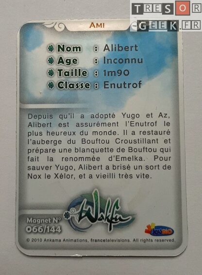 Magnet Wakfu #66: Alibert (épisode 13)