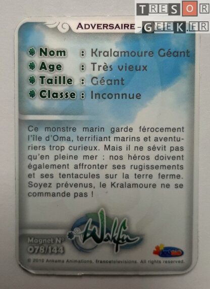 Magnet Wakfu #78: Kralamoure Géant (épisode 15)