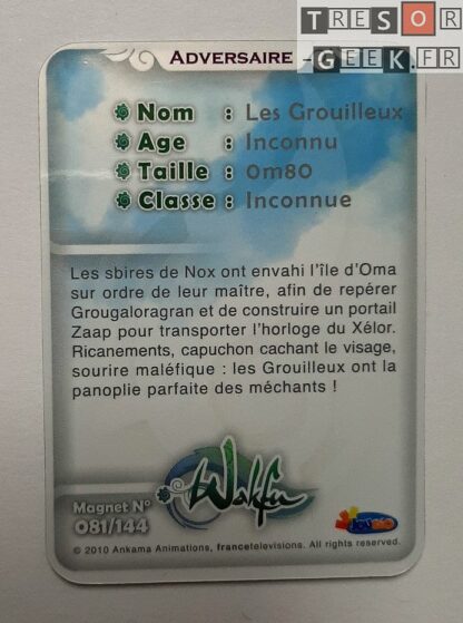 Magnet Wakfu #81: Les Grouilleux (épisode 16)
