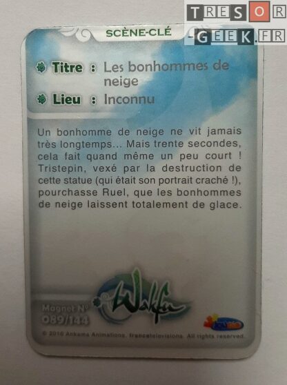 Magnet Wakfu #89: Les bonhommes de neige (épisode 17)