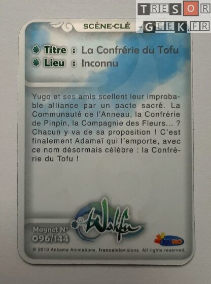 Magnet Wakfu #96: La Confrérie du Tofu (épisode 18)