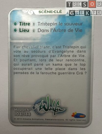 Magnet Wakfu #104: Tristepin le sauveur (épisode 20)