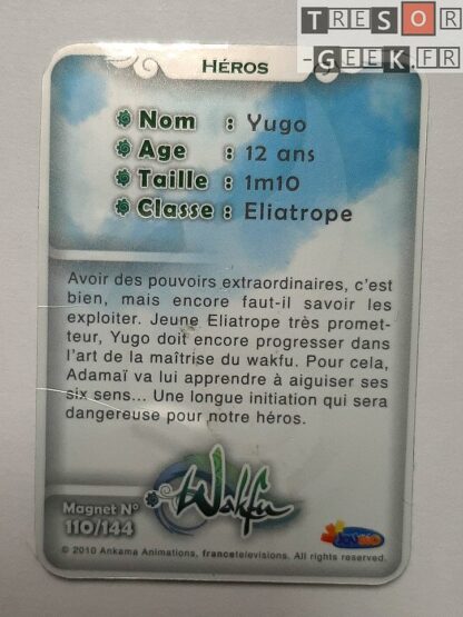 Magnet Wakfu #110: Yugo (épisode 21)