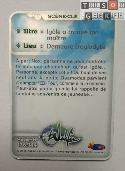 Magnet Wakfu #126: Igôle a trouvé son maître (épisode 23)