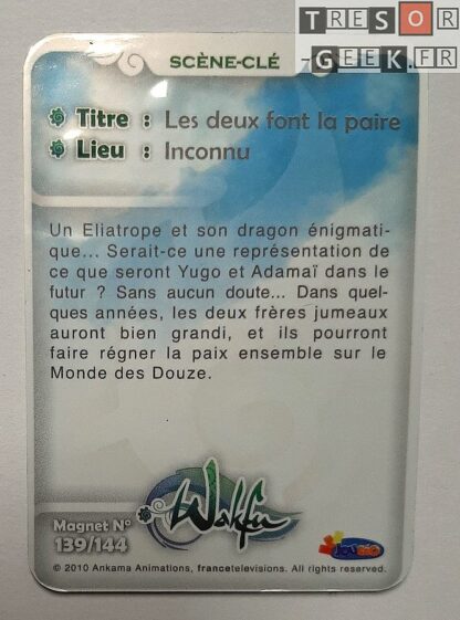 Magnet Wakfu #139: Les deux font la paire (épisode 26)