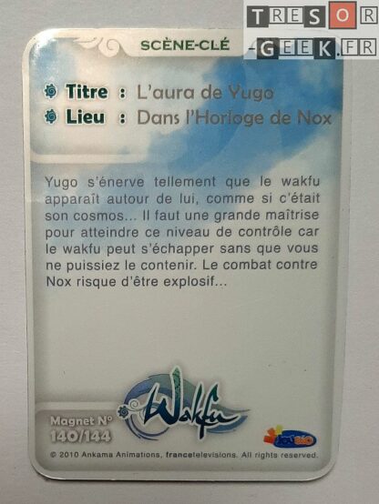 Magnet Wakfu #140: L'aura de Yugo (épisode 26) - brillant