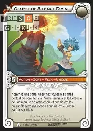 Glyphe de Silence Divin [Otomaï 107/160]