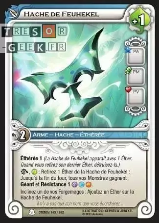 Hache de Feuhekel [Otomaï 140/160]