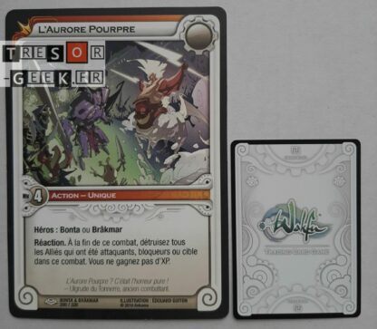 [Carte Jumbo] L'aurore Pourpre [Wakfu TCG Promo]