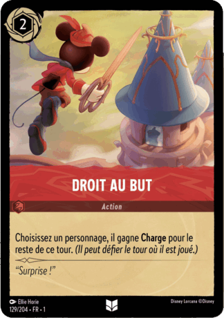 Droit au but 129/204 - Lorcana S1 FR