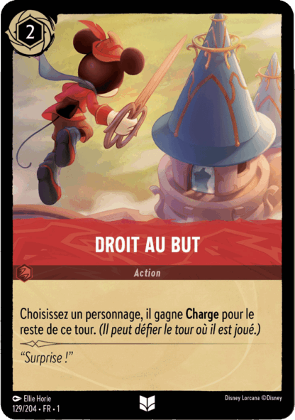 Droit au but 129/204 - Lorcana S1 FR