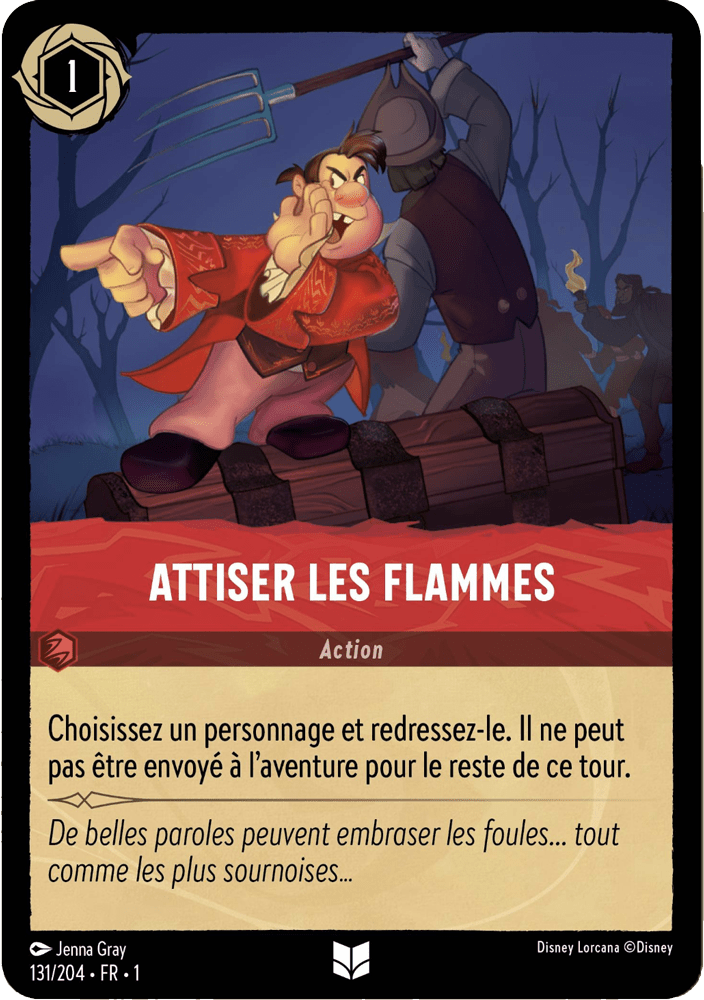Attiser les flammes 131/204 - Lorcana S1 FR