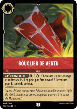 Bouclier de Vertu 135/204 - Lorcana S1 FR