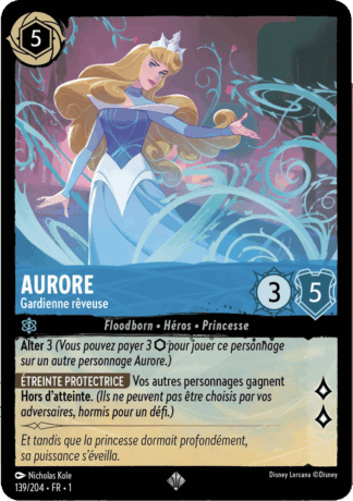 Aurore - Gardienne rêveuse 139/204 - Lorcana S1 FR