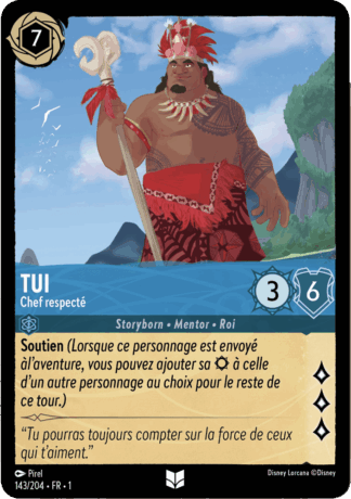 Tui - Chef respecté 143/204 - Lorcana S1 FR