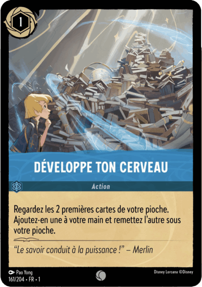 Développe ton cerveau 161/204 - Lorcana S1 FR