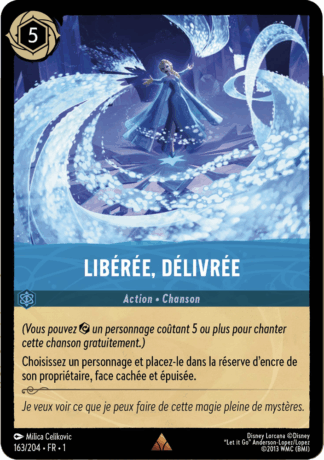 Libérée Délivrée 163/204 - Lorcana S1 FR