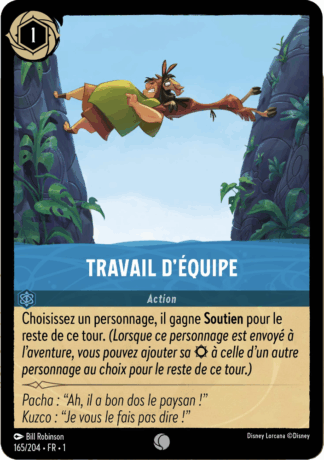 Travail déquipe 165/204 - Lorcana S1 FR